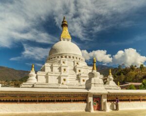 Chorten Kora Trashiyangtse East Bhutan Sunny Day 143996017