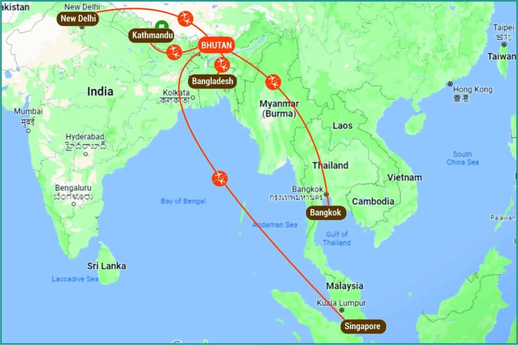 Guide On Flying To Bhutan
